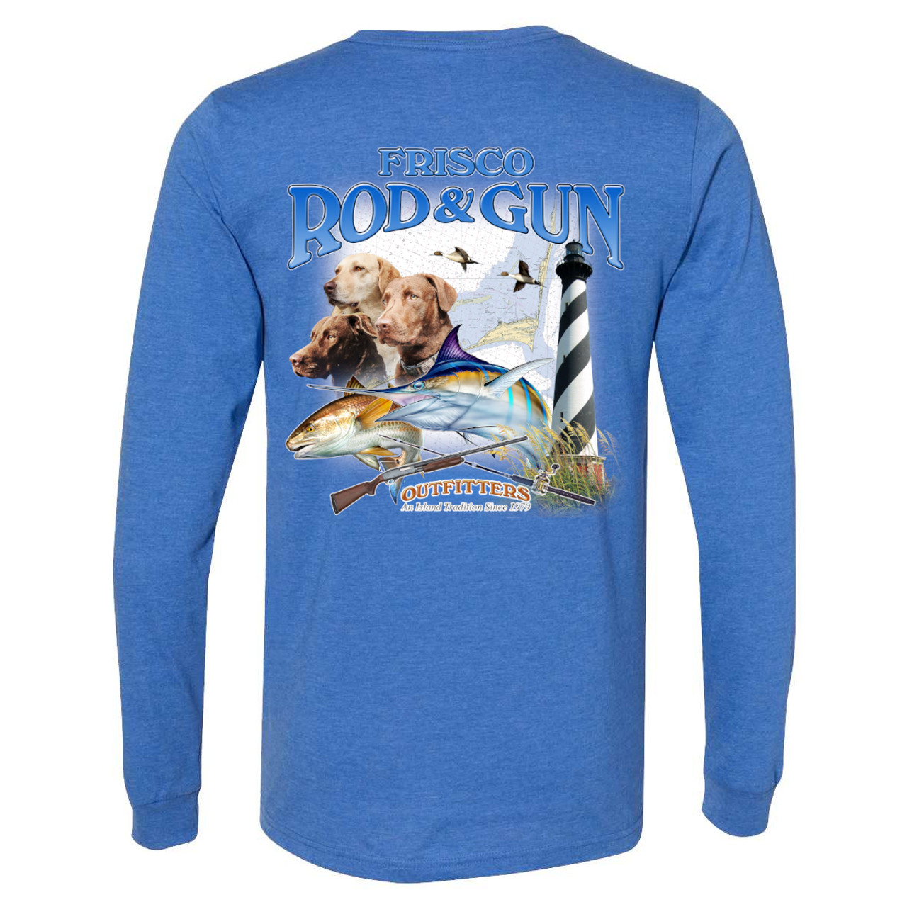 3501CVC Frisco Rod & Gun Womens 3Dogs Long Sleeve Tee 3501CVC Frisco Rod & Gun Womens 3Dogs Long Sleeve Tee