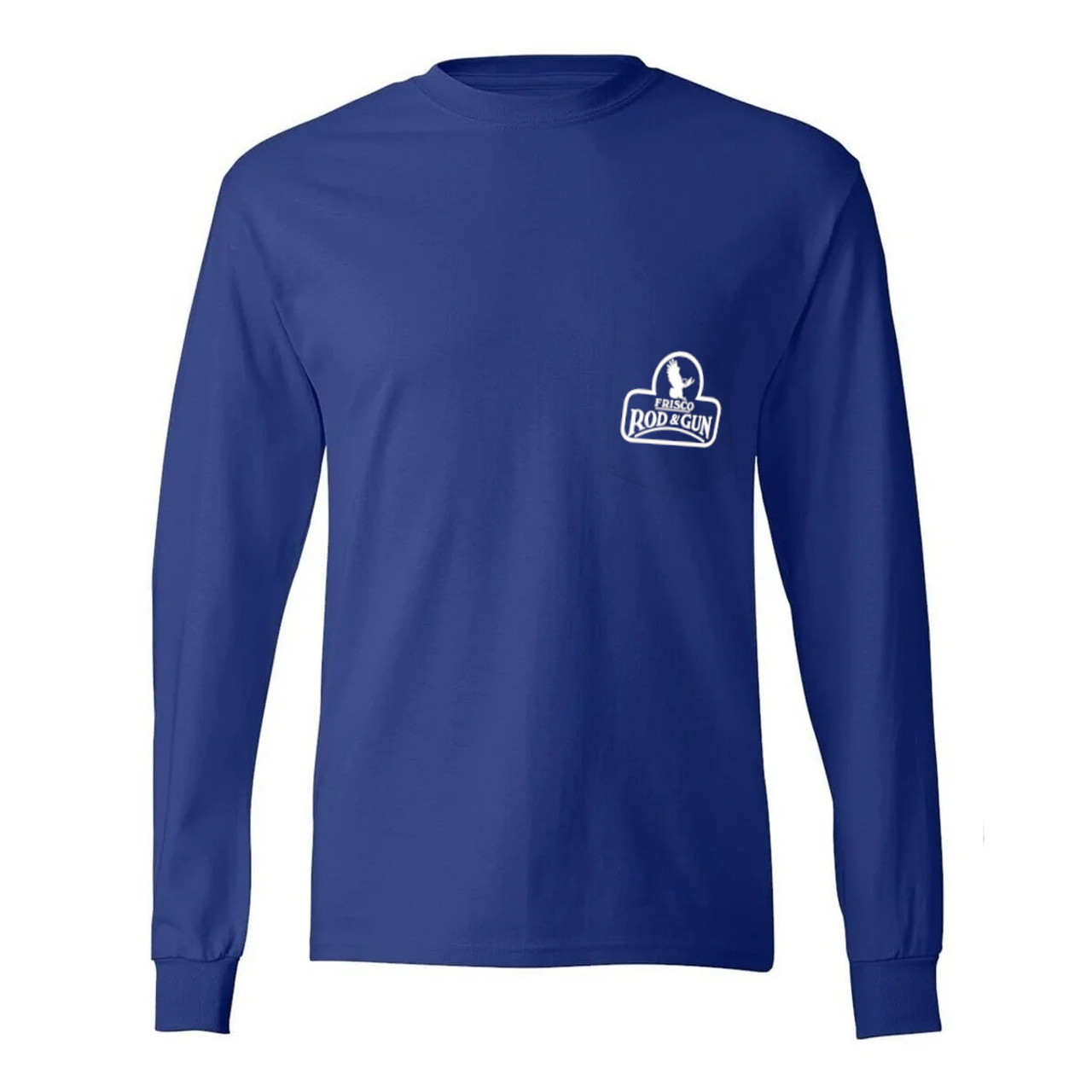 Frisco Rod & Gun NC-Marlin Long Sleeve Pocket Tee