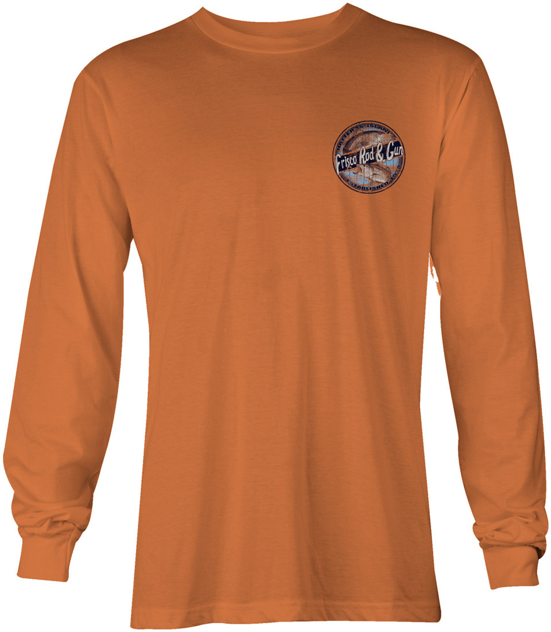 Frisco Rod & Gun Chip Redfish Long Sleeve Tee