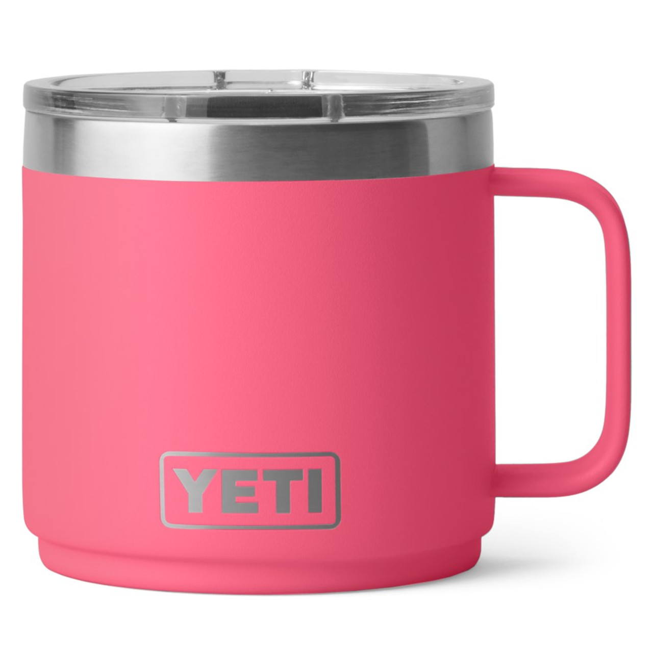 21071502984 Yeti Rambler 14oz Stackable Mug with Magslider Lid TropicalPink