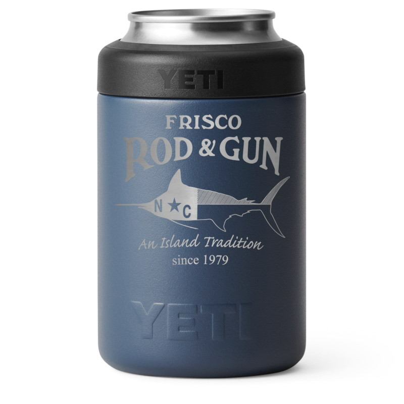 21071503782 Yeti Rambler 12oz Colster Can Cooler Navy - NC-Marlin