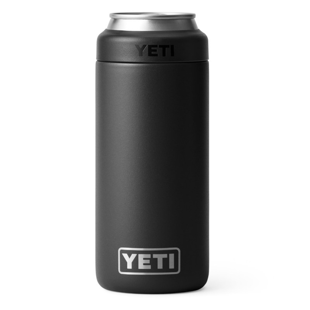 21070090039 Yeti Rambler 12oz Colster Slim Can Cooler - Black