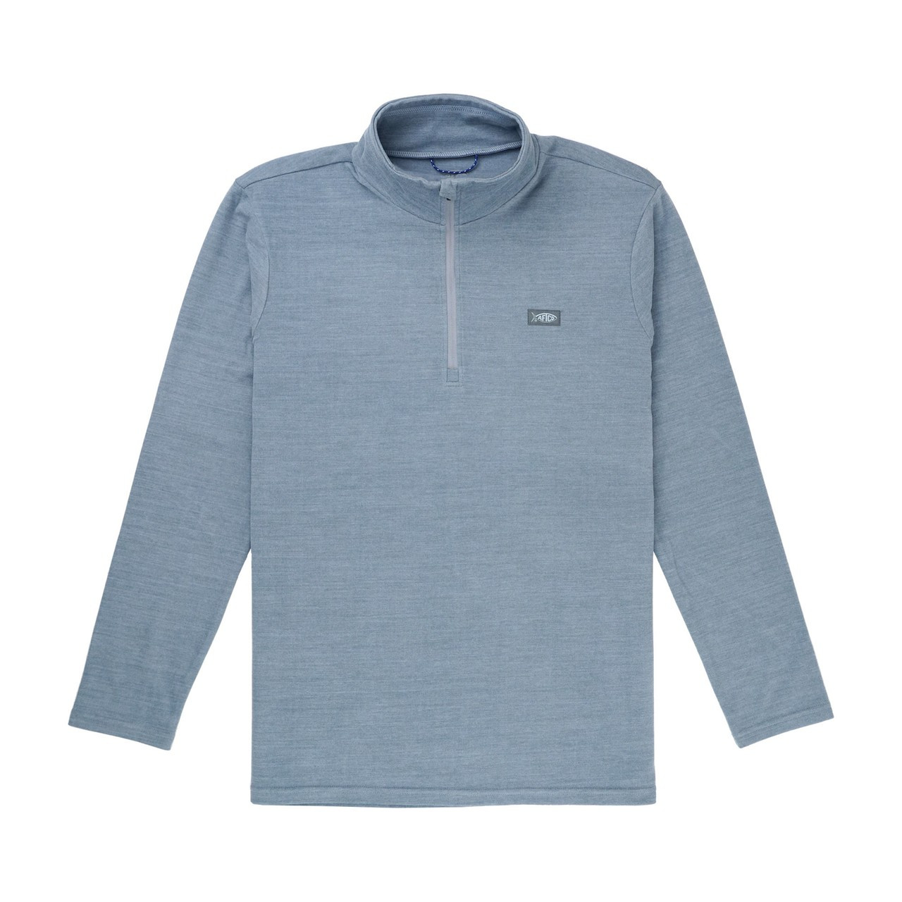 Aftco M61209 Coastal Layer 1/4 Zip Steel Heather