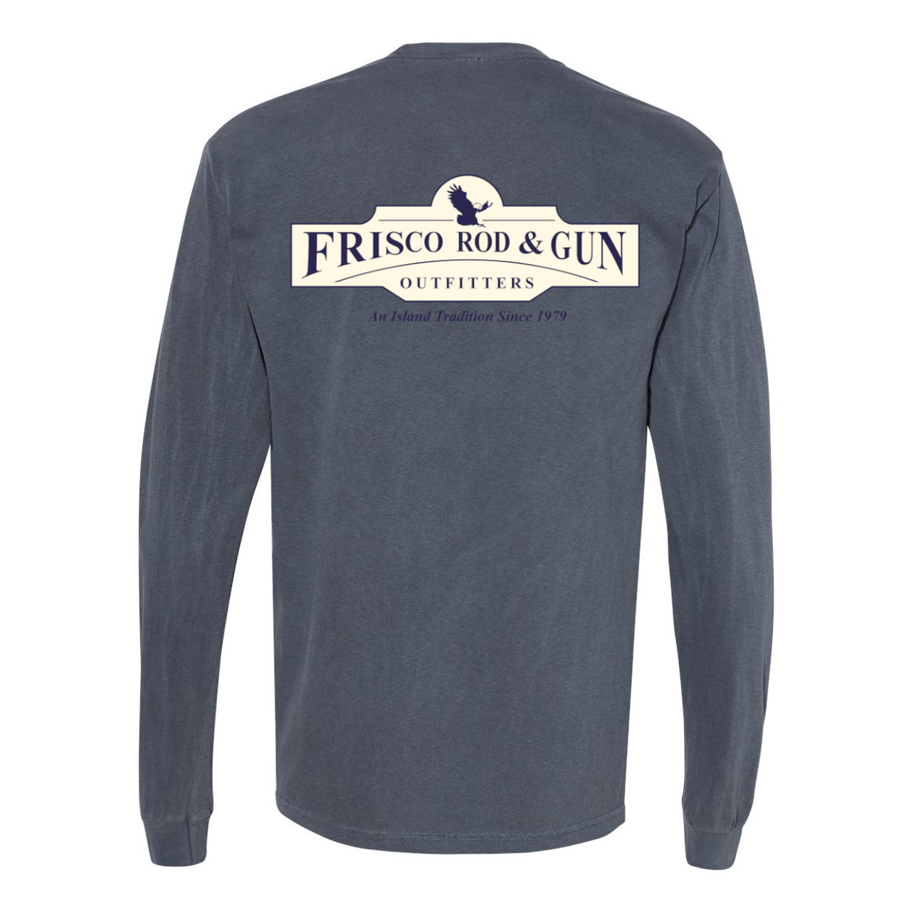 Frisco Rod & Gun Billboard Long Sleeve Pocket Tee