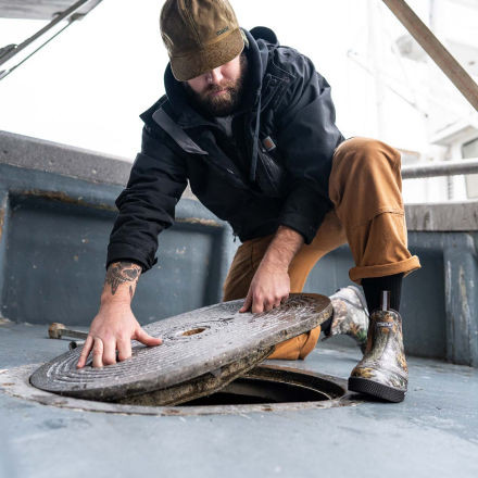 XMWRTE XTRATUF Wheelhouse 6 Inch Ankle Deck Boot - Realtree Edge