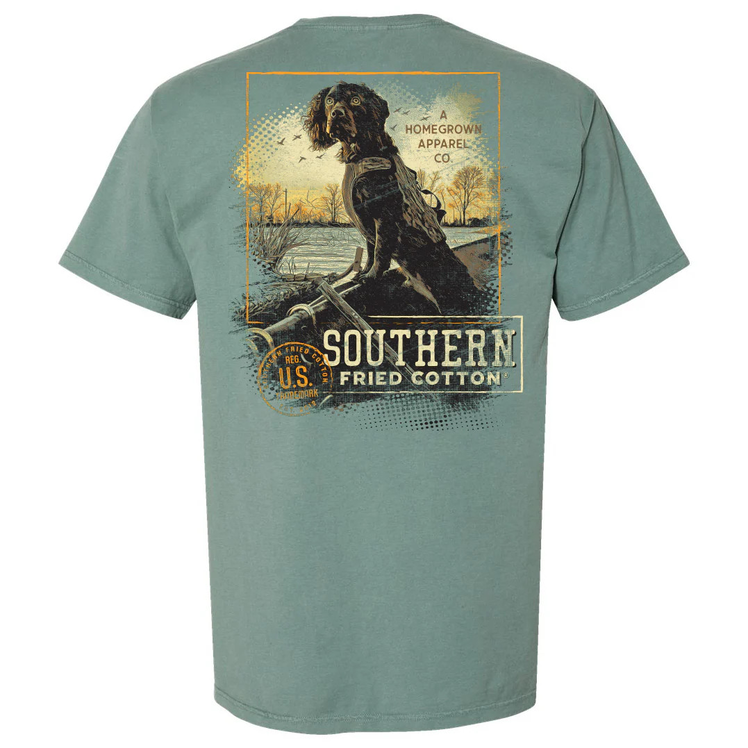 SFM12193 Southern Fried Cotton Blaze Short Sleeve Tee