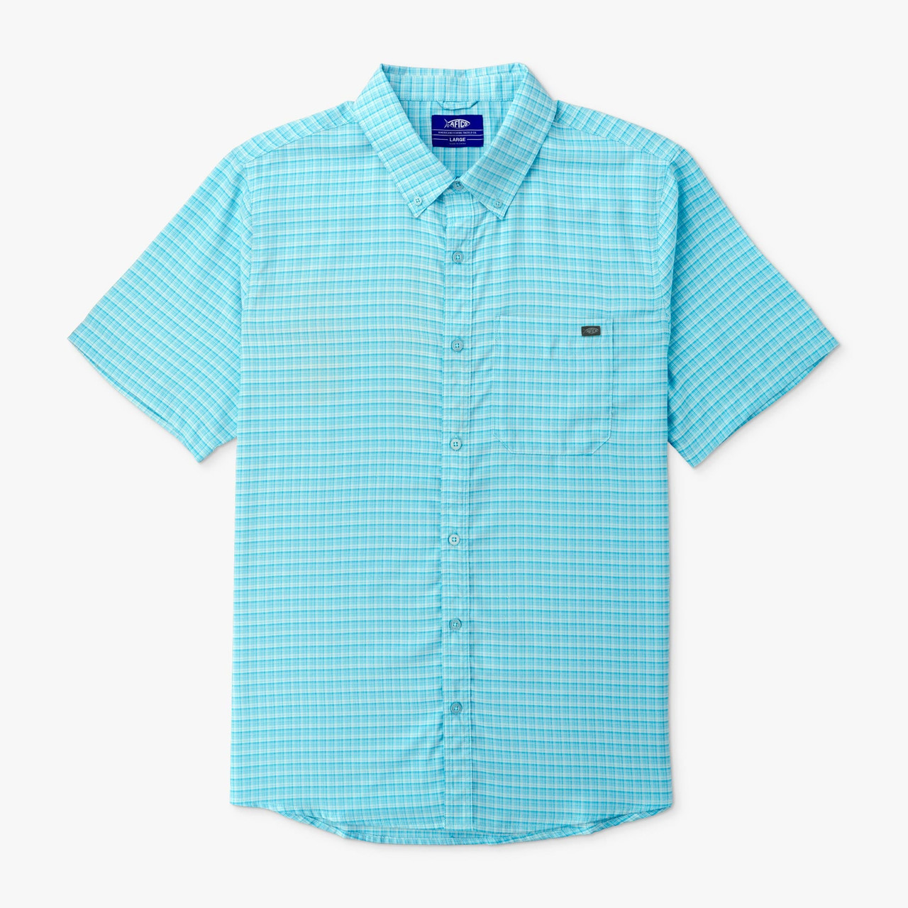 M45326 Aftco Dorsal SS Button Down Shirt