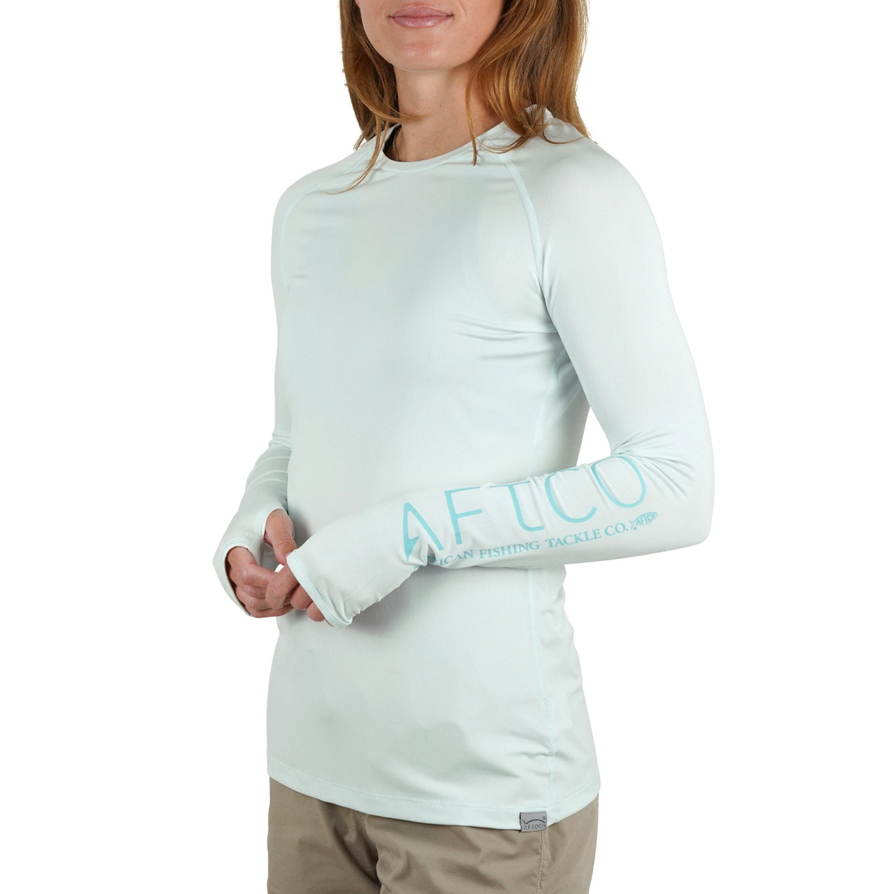 W61109 Aftco Womens Samurai LS Sun Protection Shirt