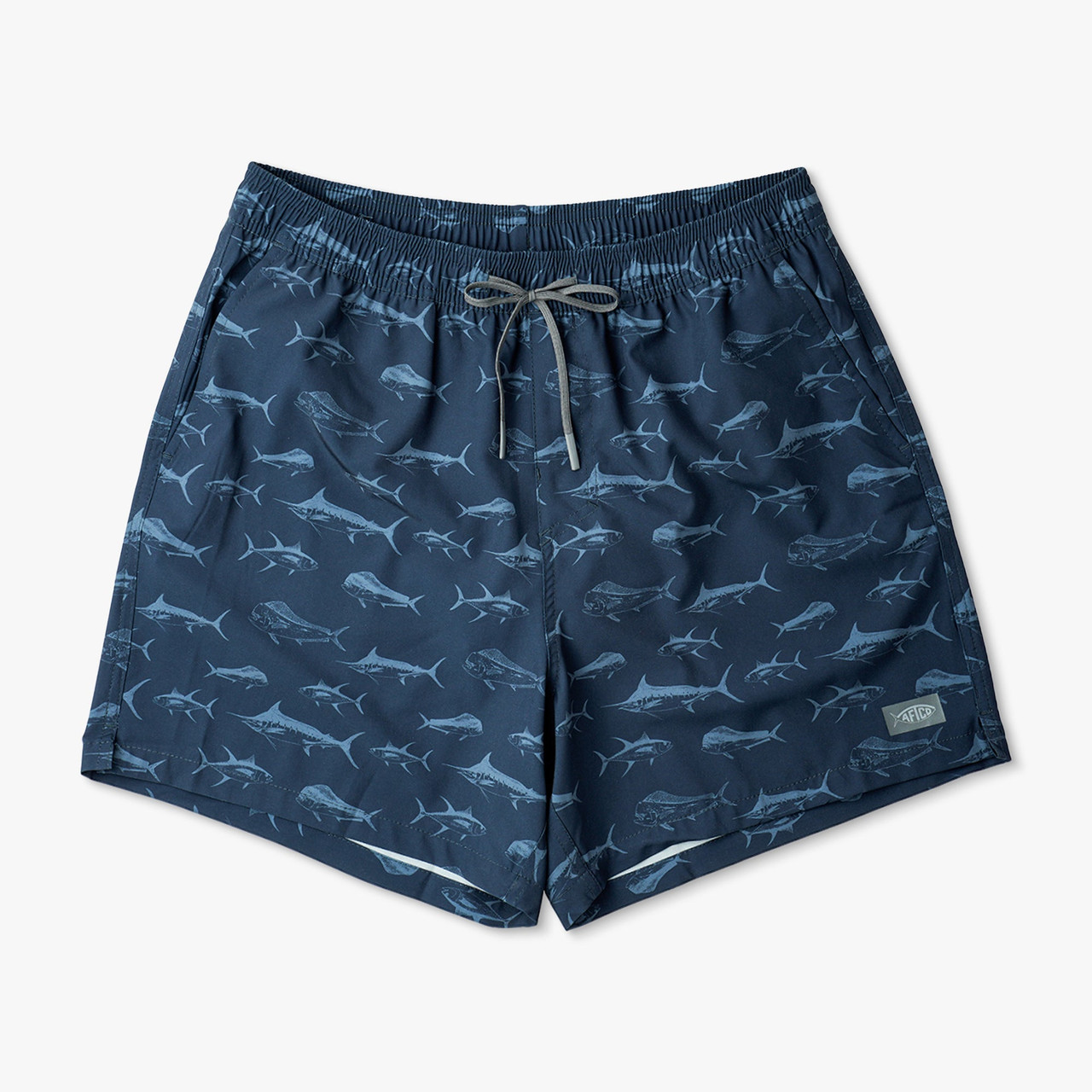 B230 Aftco Youth Strike Printed Swim Shorts