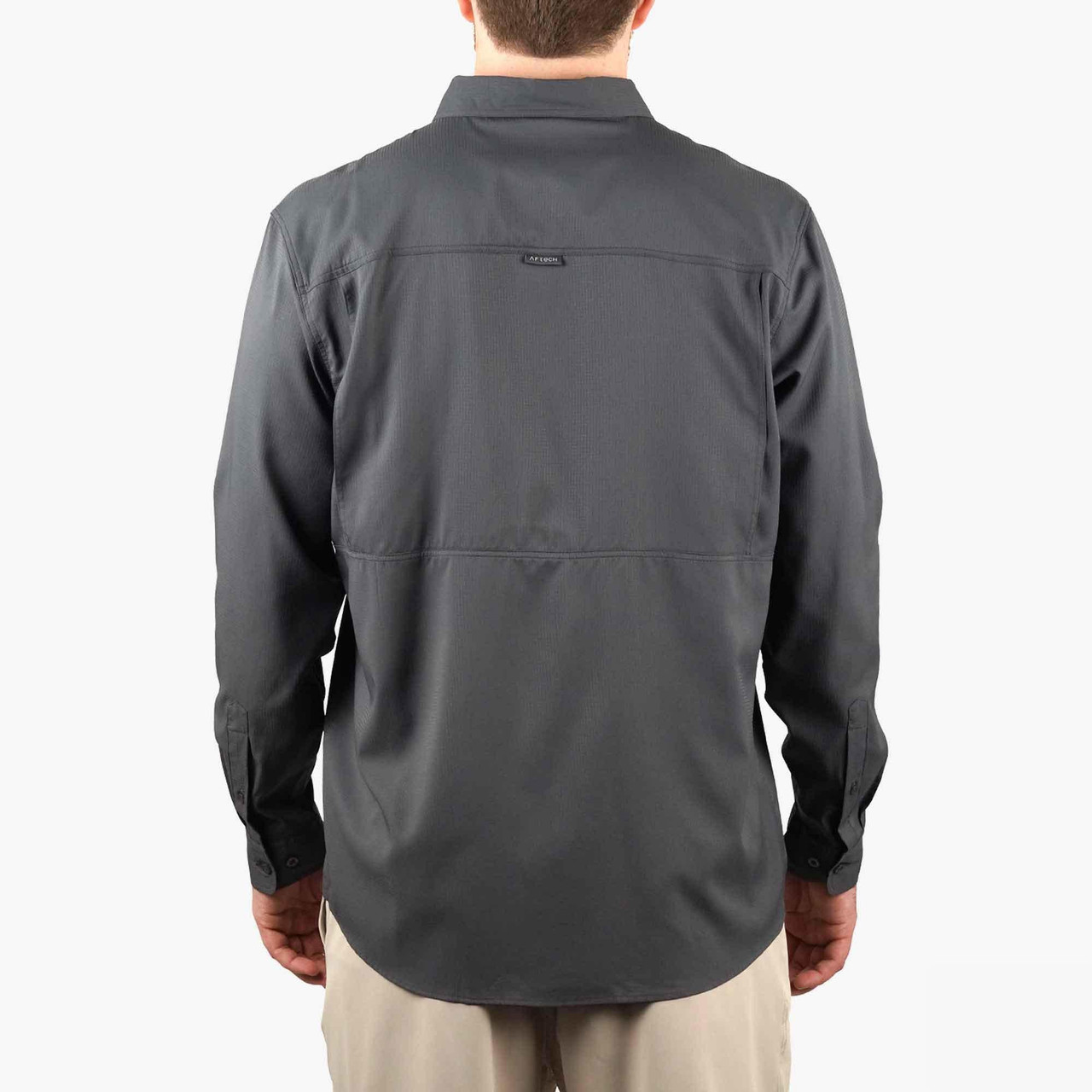 M46341 Aftco Palomar LS Vented Fishing Shirt