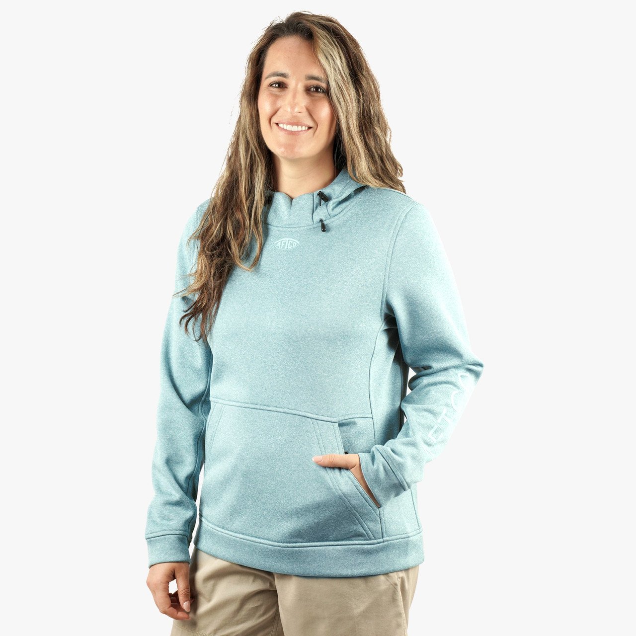 WF4173 Aftco Womens Shadow Hoodie
