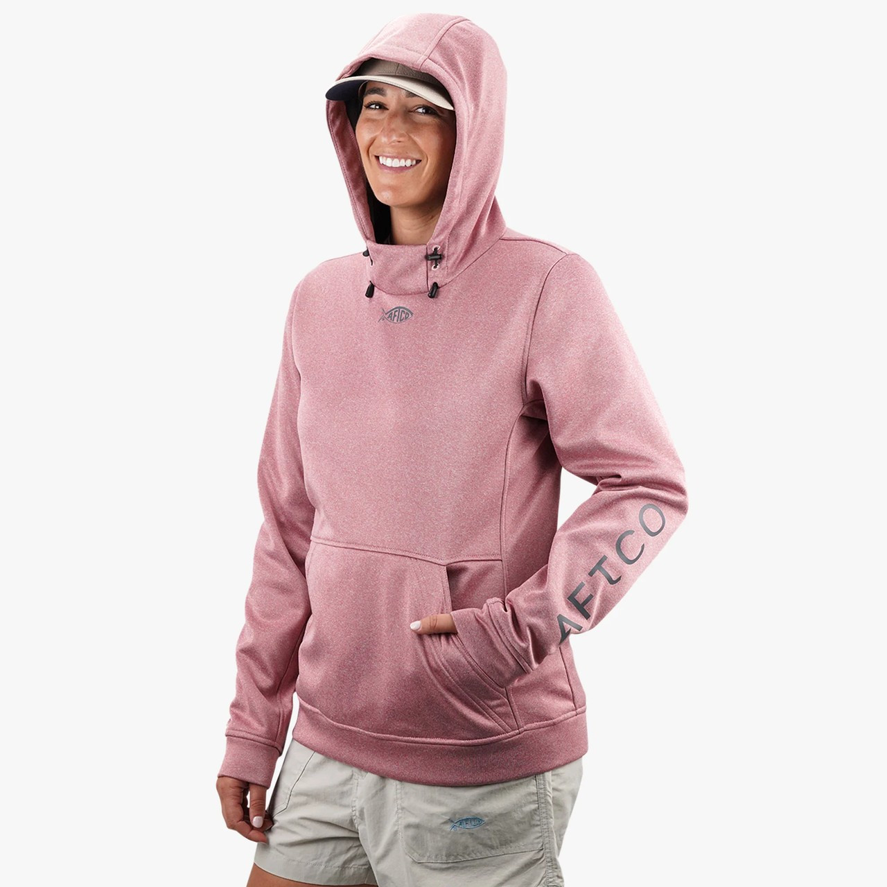 WF4173 Aftco Womens Shadow Hoodie