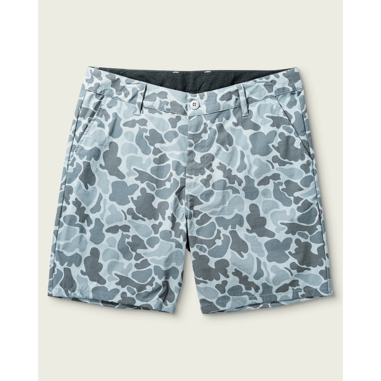 MWS3007 Marsh Wear Prime Hagood Shorts - Gray mallard Camo