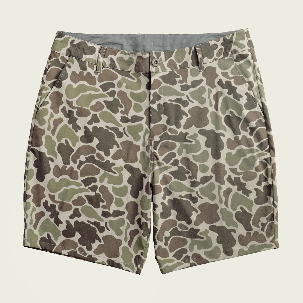 MWS3007 Marsh Wear Prime Hagood Shorts - Green mallard Camo