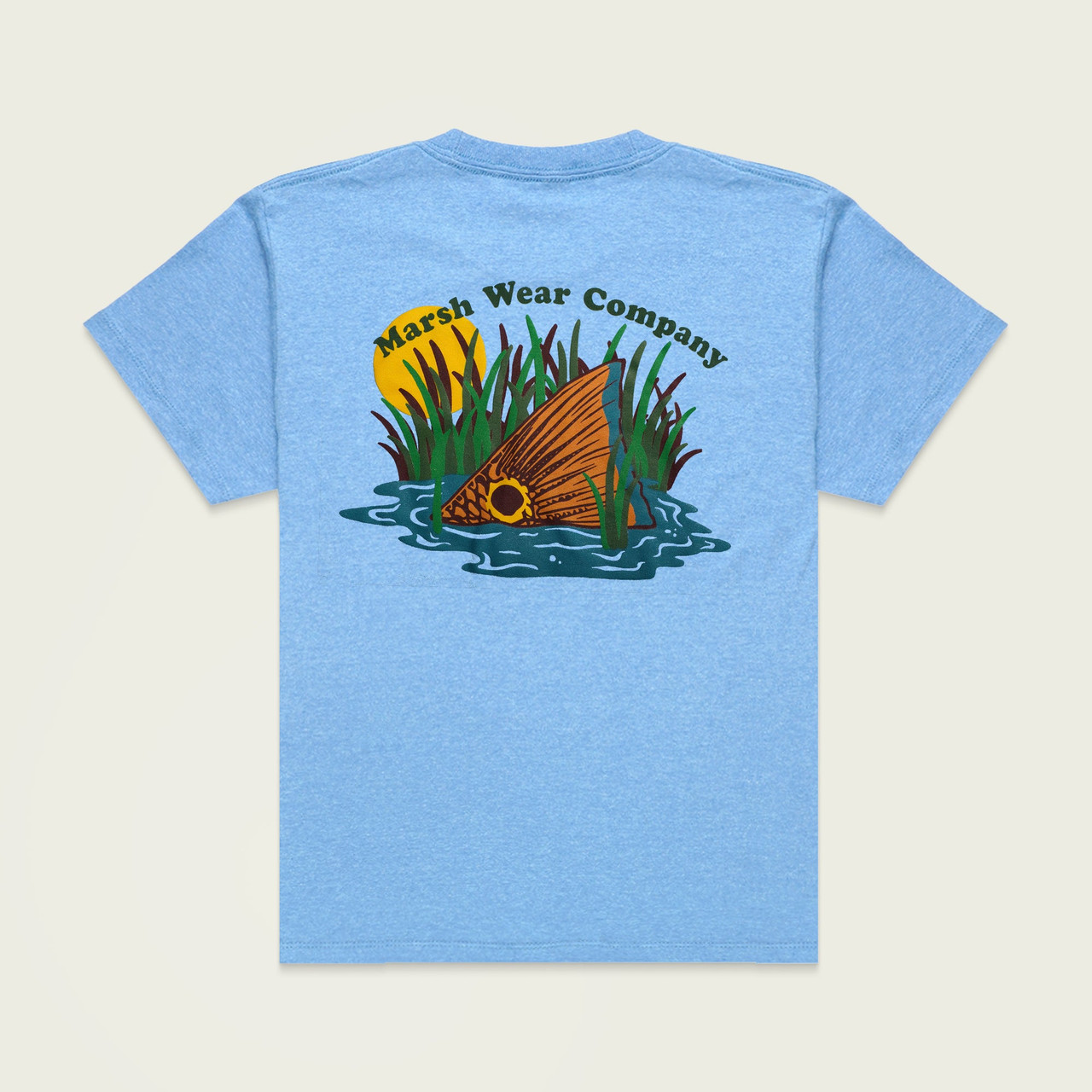 BWT4017 Marsh Wear Youth Heritage Red SS T-Shirts