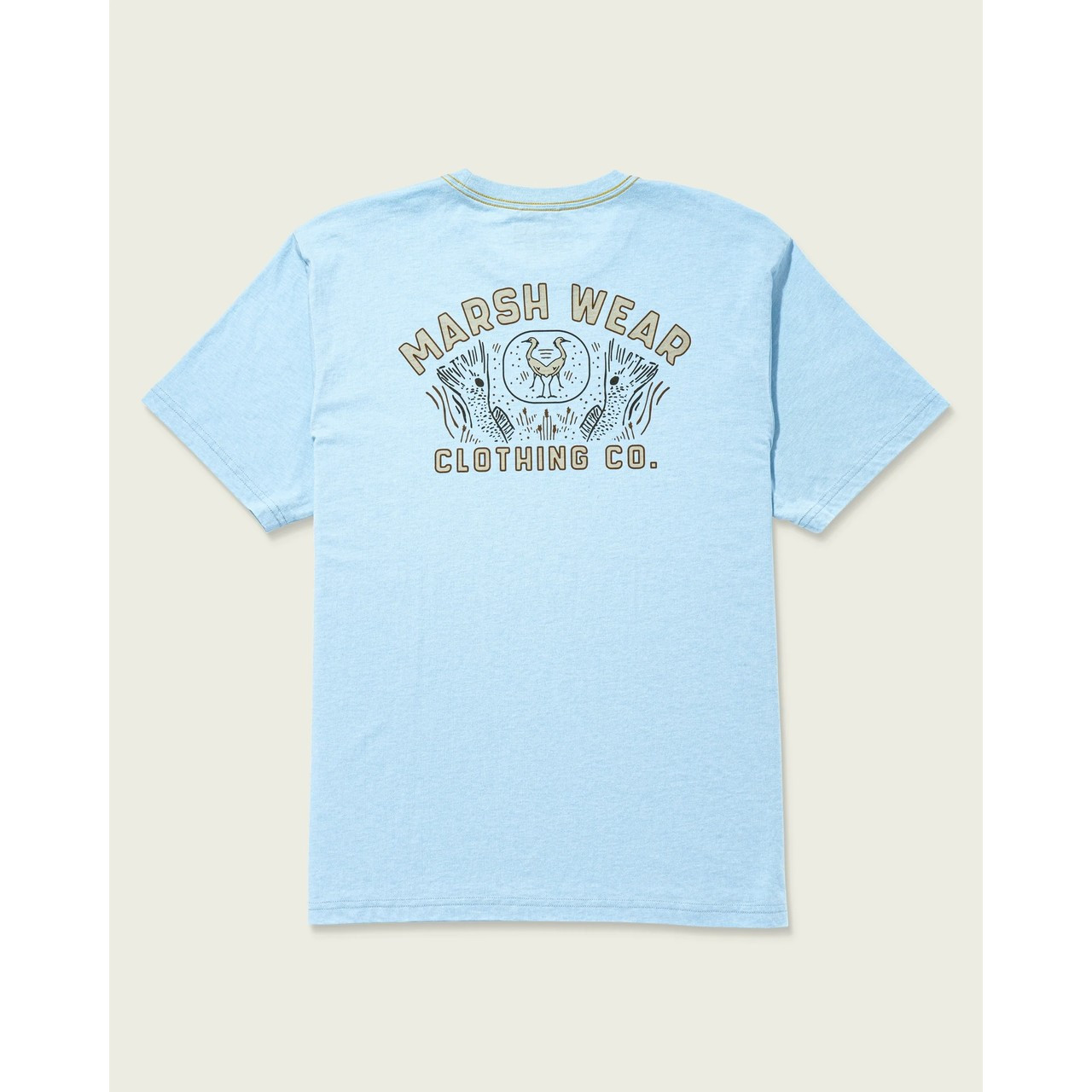 MWT3097 Marsh Wear Spartina T-Shirt - Angel Falls Heather