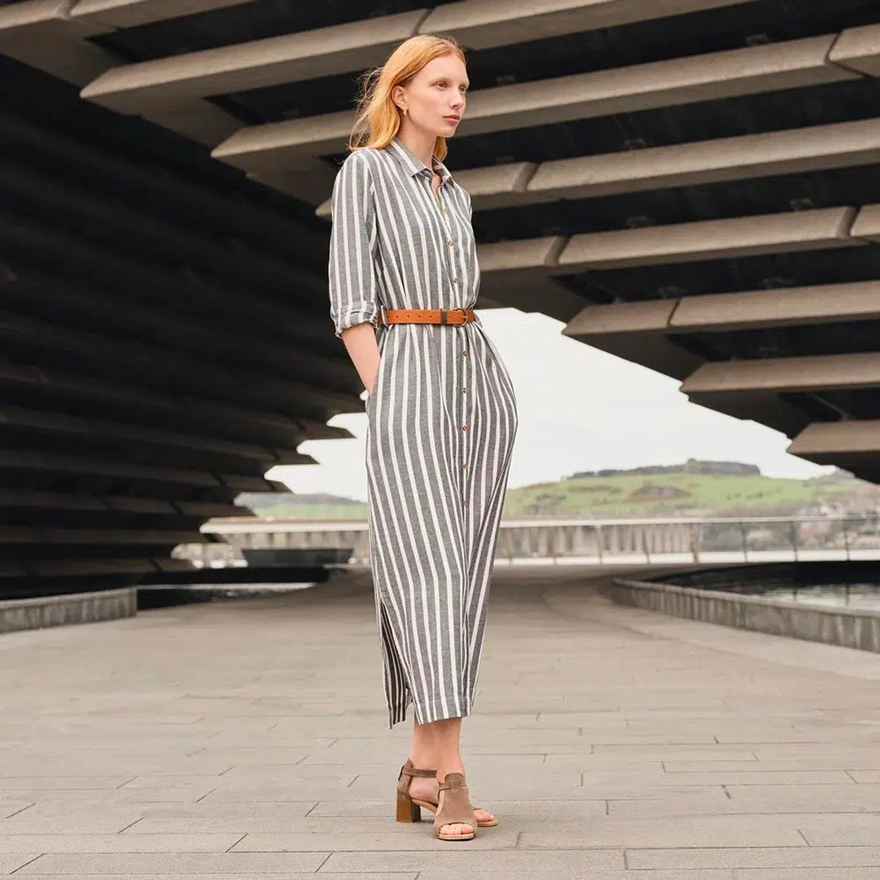 LDR0751NY73 Barbour Ladies Annalise Maxi Dress LDR0751NY73 Barbour Ladies Annalise Maxi Dress