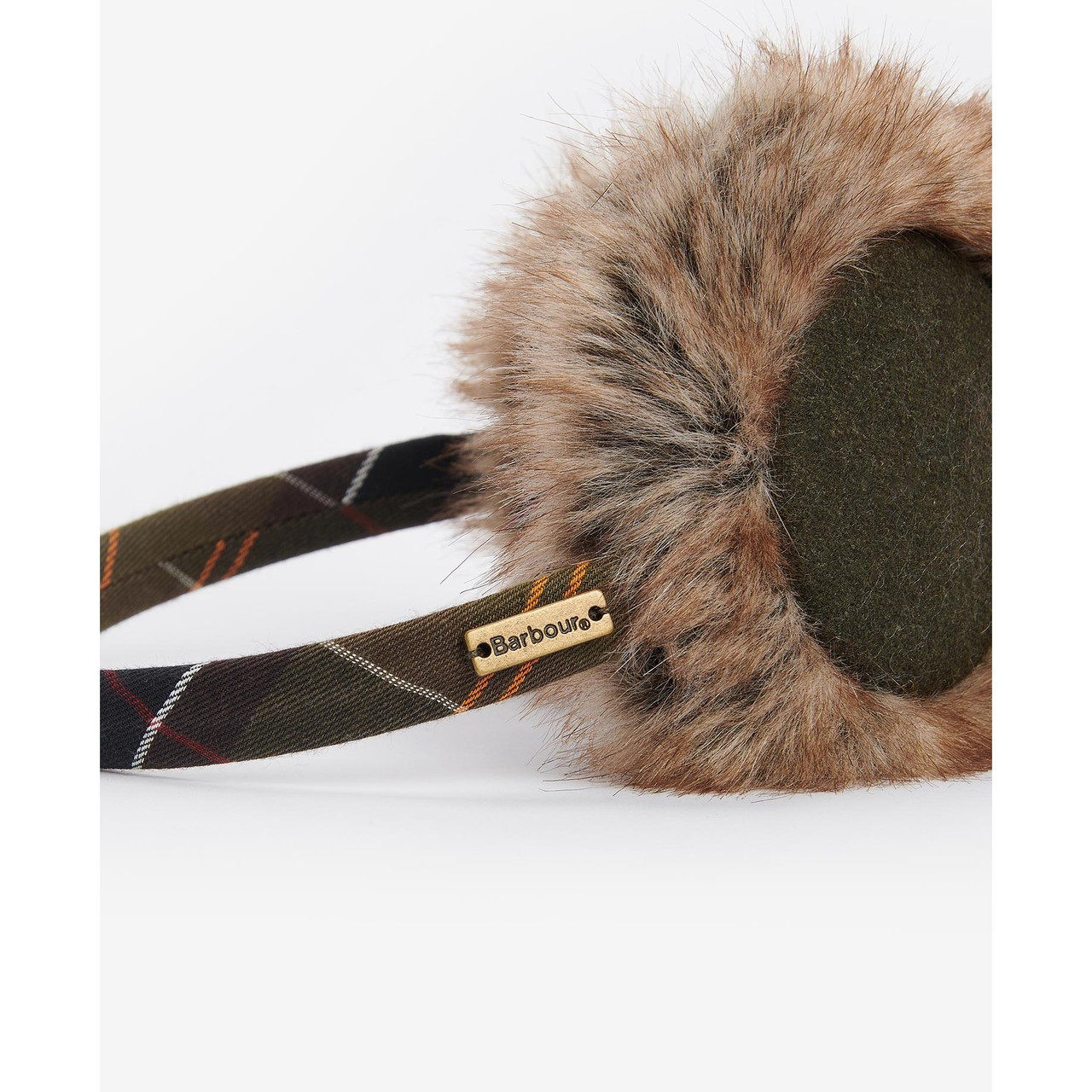 LAC0336TN111 Barbour Barrhill Faux-Fur Ear Muffs
