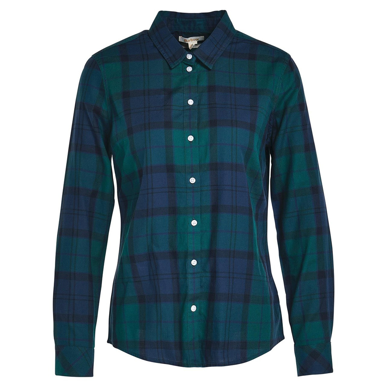 LSH1353 Barbour Womens Bredon Regular Long-Sleeved Shirt