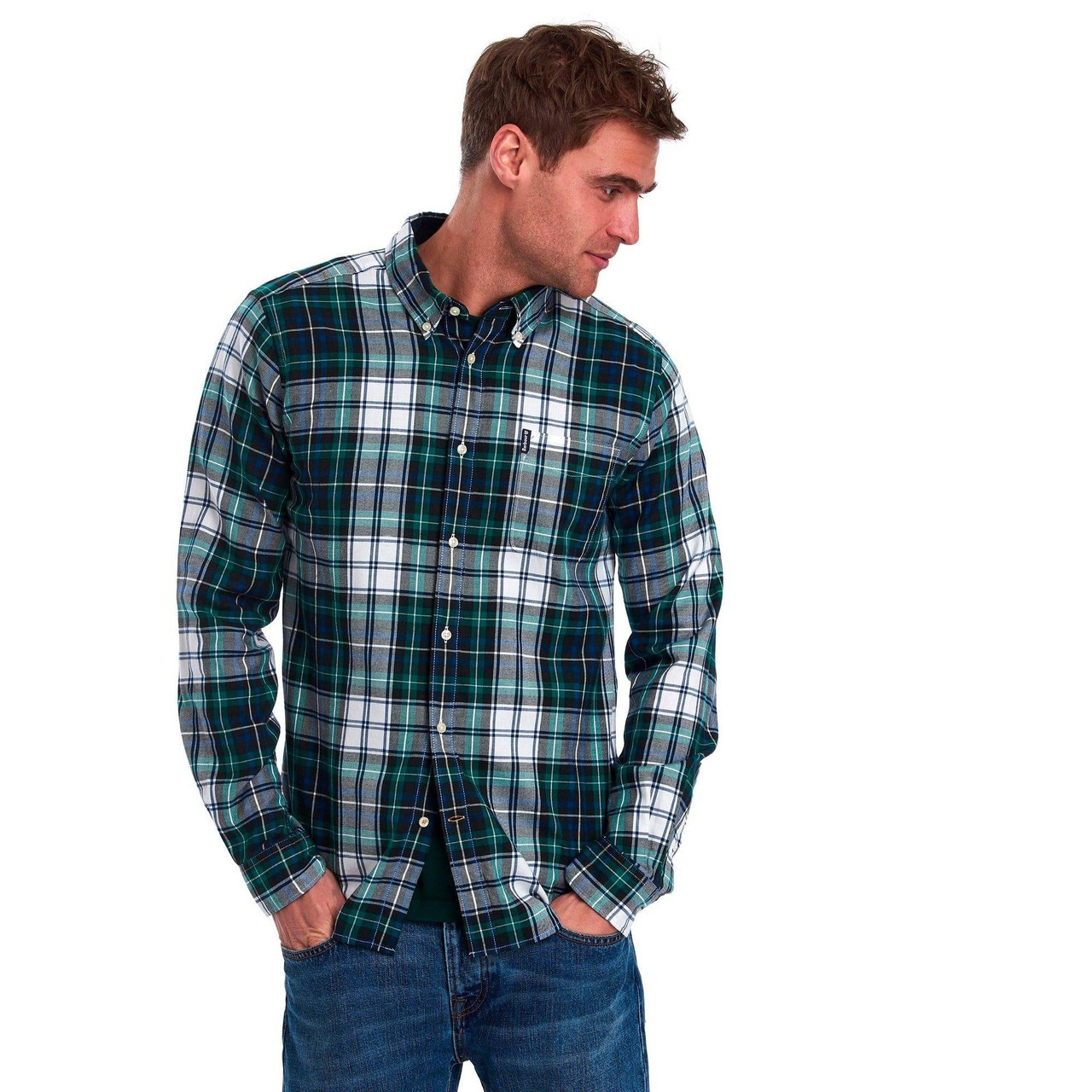 MSH4555 Barbour Highland Check 20 Tailored Shirt