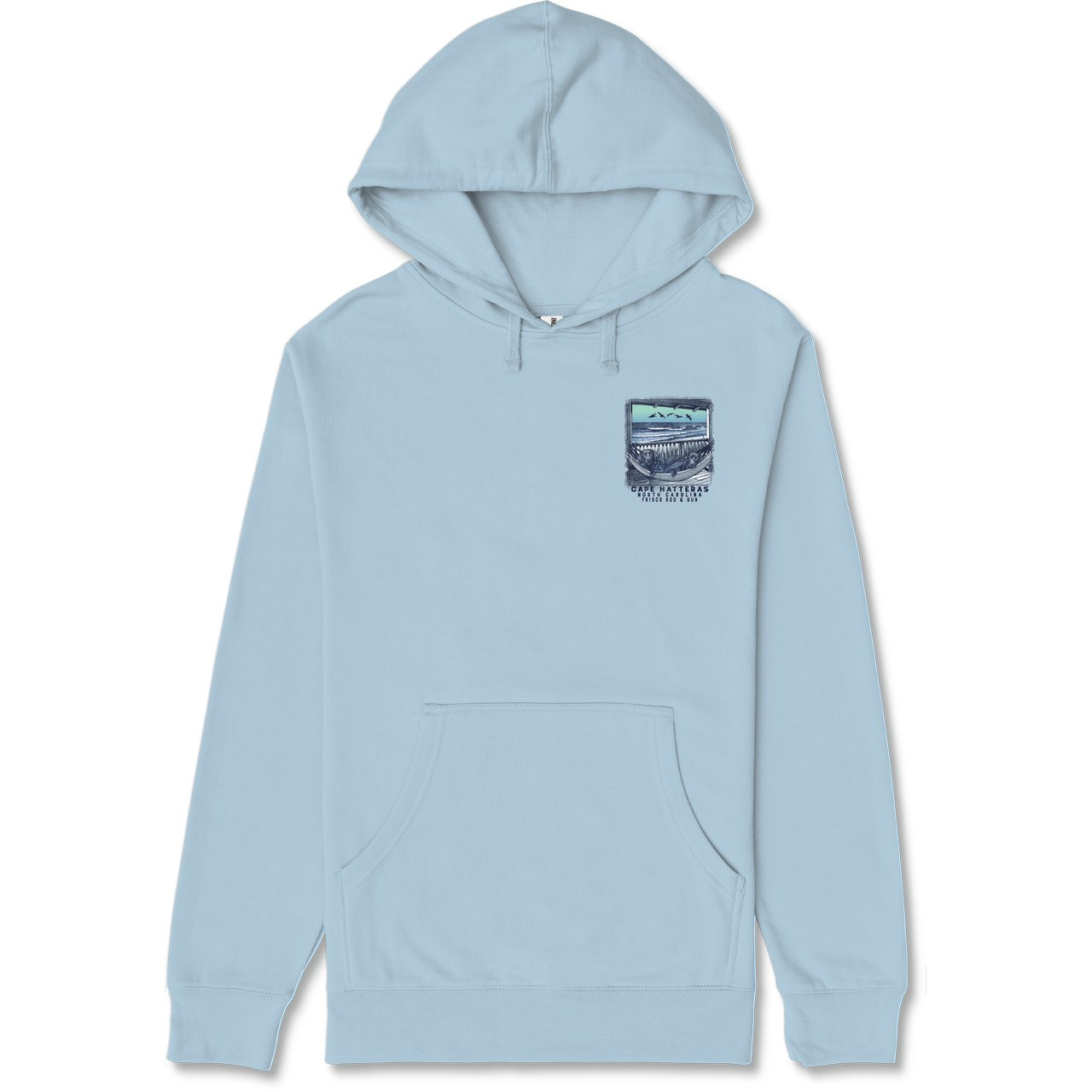 SS4500 Frisco Rod & Gun Hooded Sweatshirt with Lab in Hammock Print