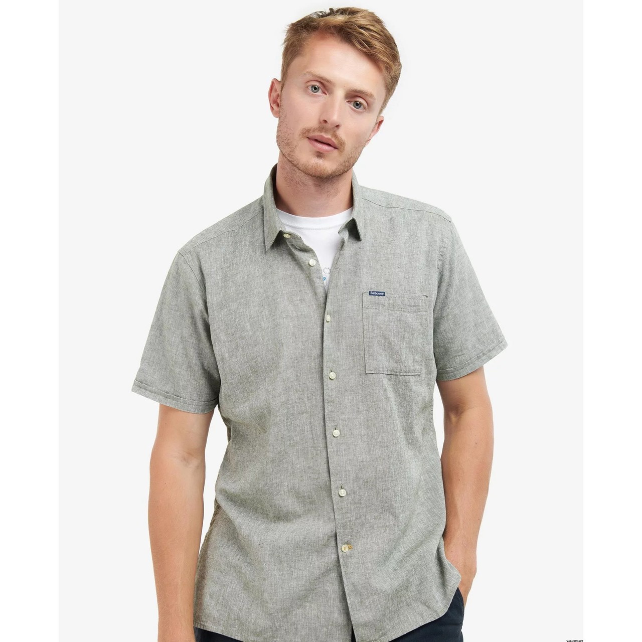 MSH5093 Barbour Nelson Short Sleeve Summer Shirt