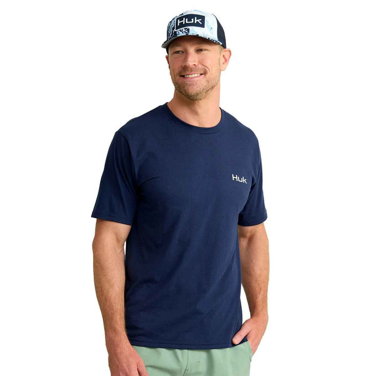 H3000504 Huk Mossy Oak Stormwater Logo Trucker Hat