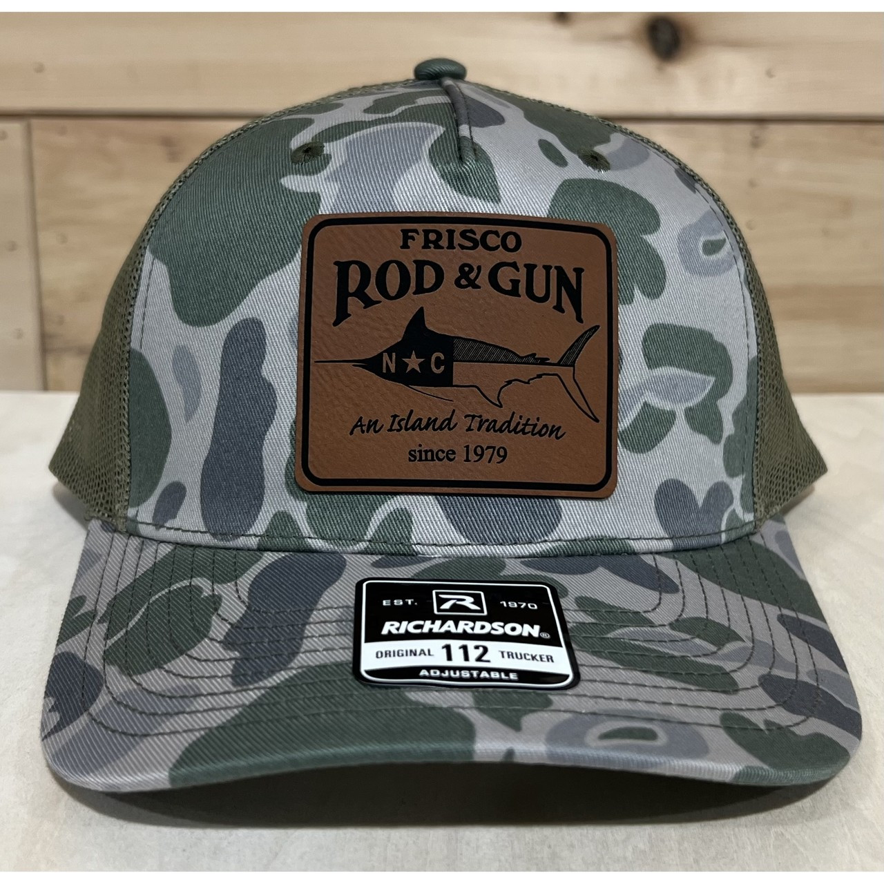 Frisco Rod & Gun 112PFP Patch Printed Five Panel Trucker Hat