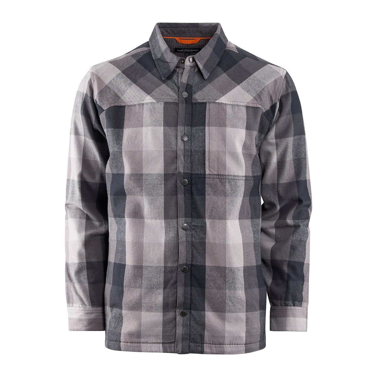 40116 Grundens Bankside Lined Shacket - Anchor Plaid