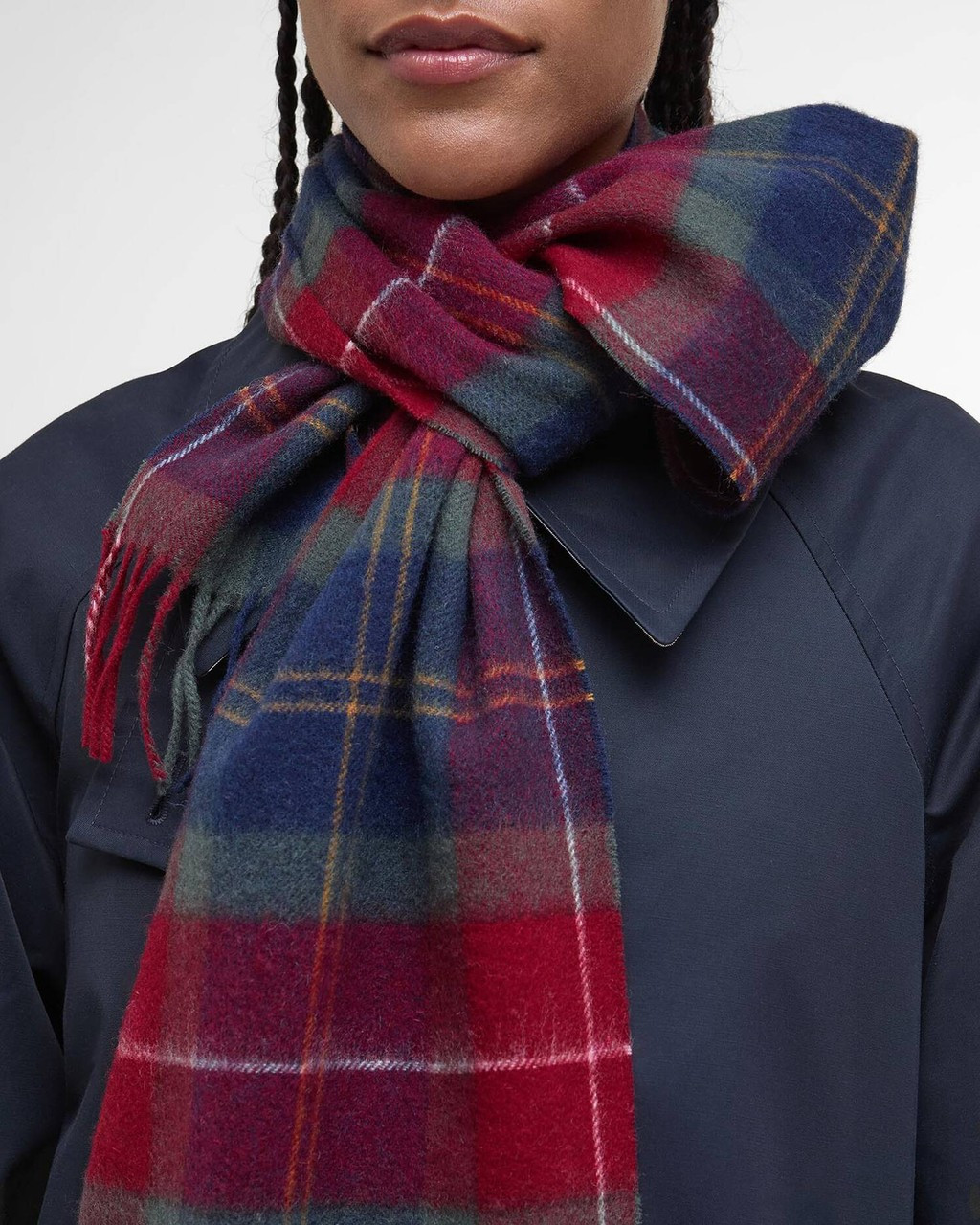LSC0129 Barbour Tartan Scarf