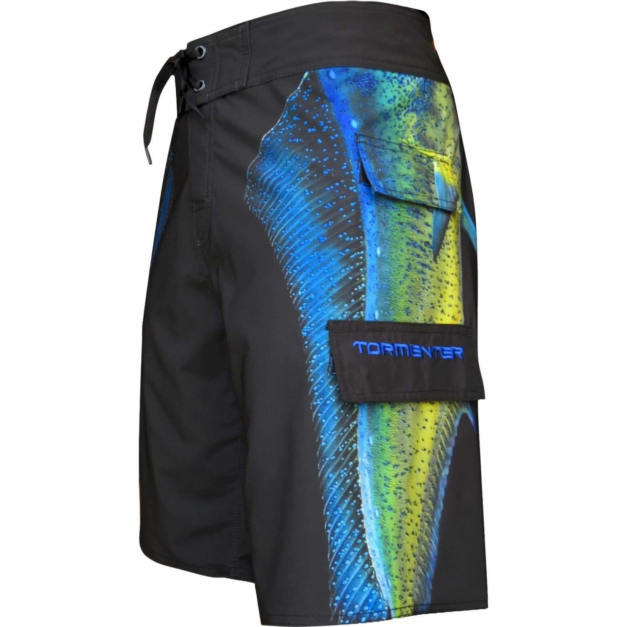 BSST Tormenter Ocean 4x4 Board Shorts - Side To