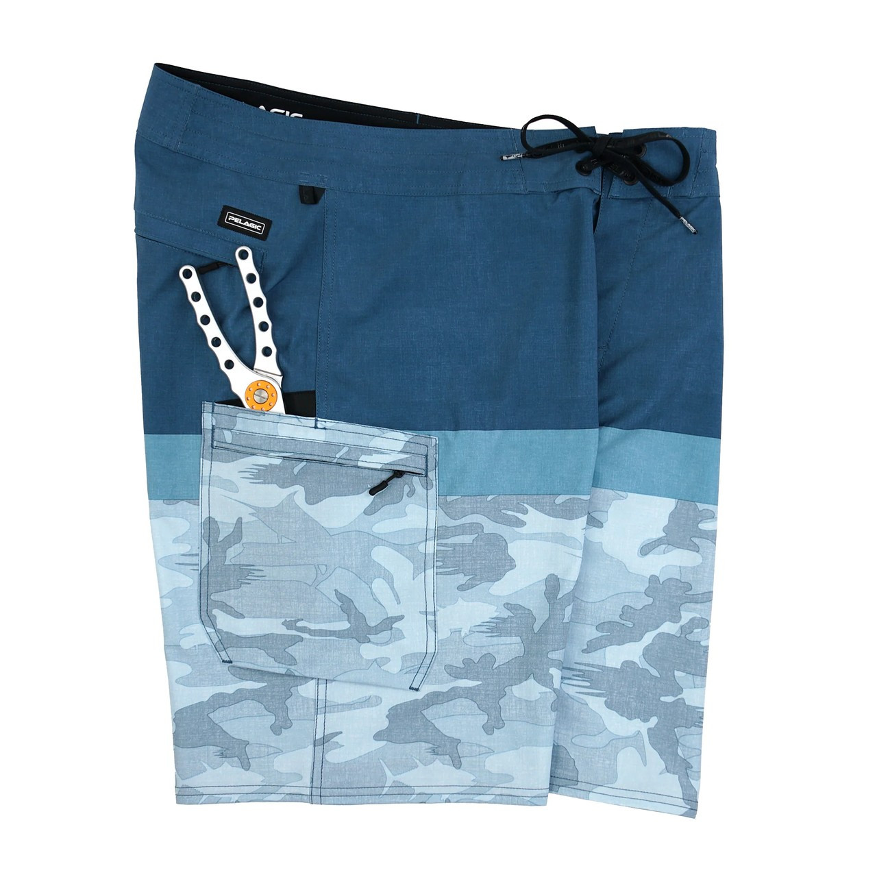 3001202001 Pelagic Youth Blue Water Fishing Shorts