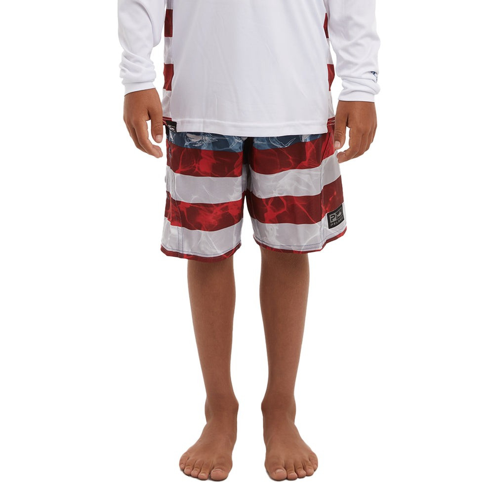 3001221000 Pelagic Youth Sharkskin Boardshorts