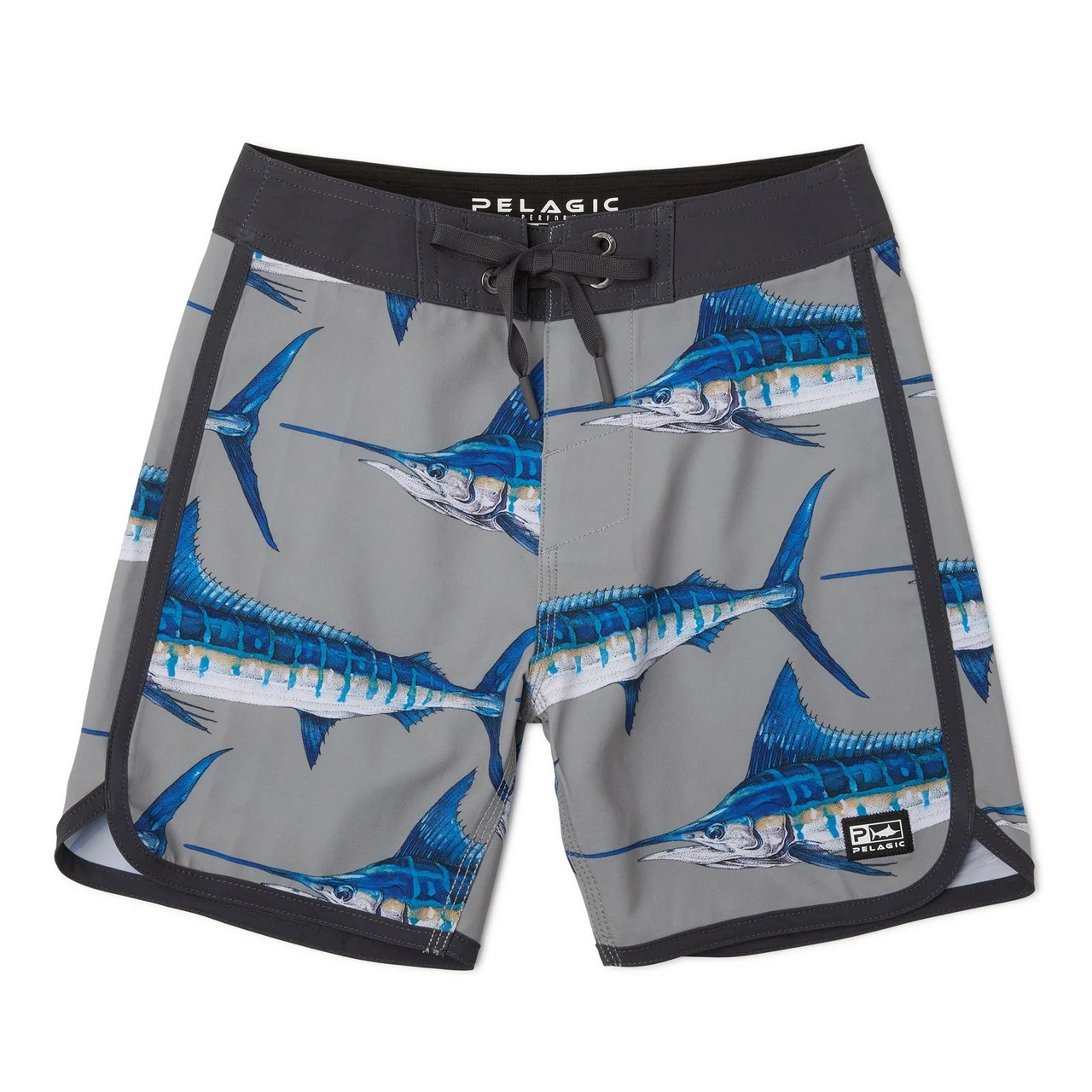 3001253000 Pelagic Youth High Spot Goione Boardshorts - Marlin