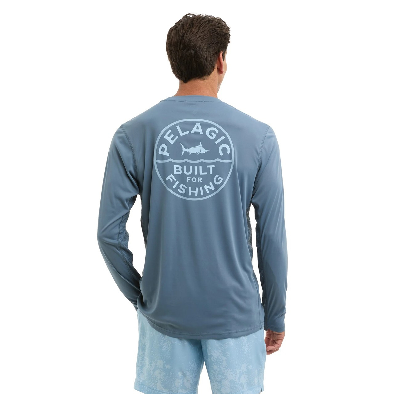 1015251009 Pelagic Vaportek Built Fishing Shirt - Petrol