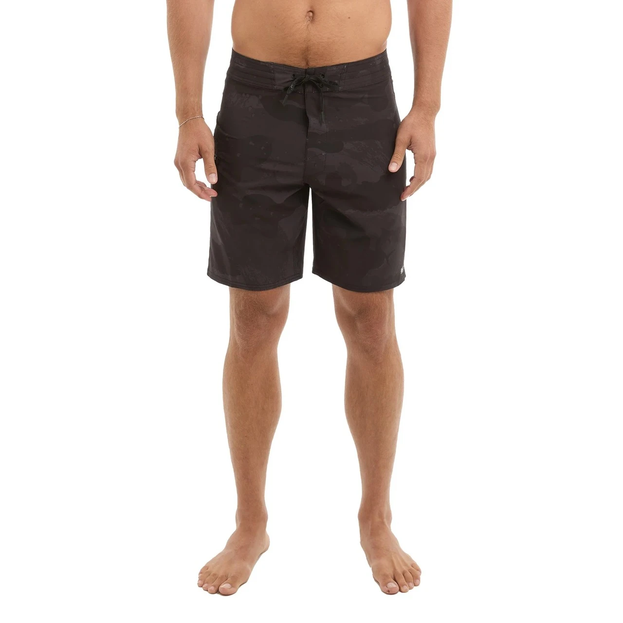 1001251001 Pelagic Strike Brushed Camo 19" Boardshorts - Black