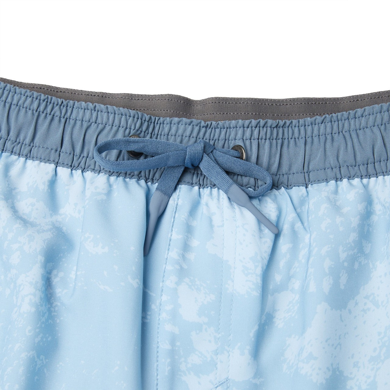 1004261003 Pelagic Leiday Reefer 17" Elastic Waist Lined Shorts  - Light Blue