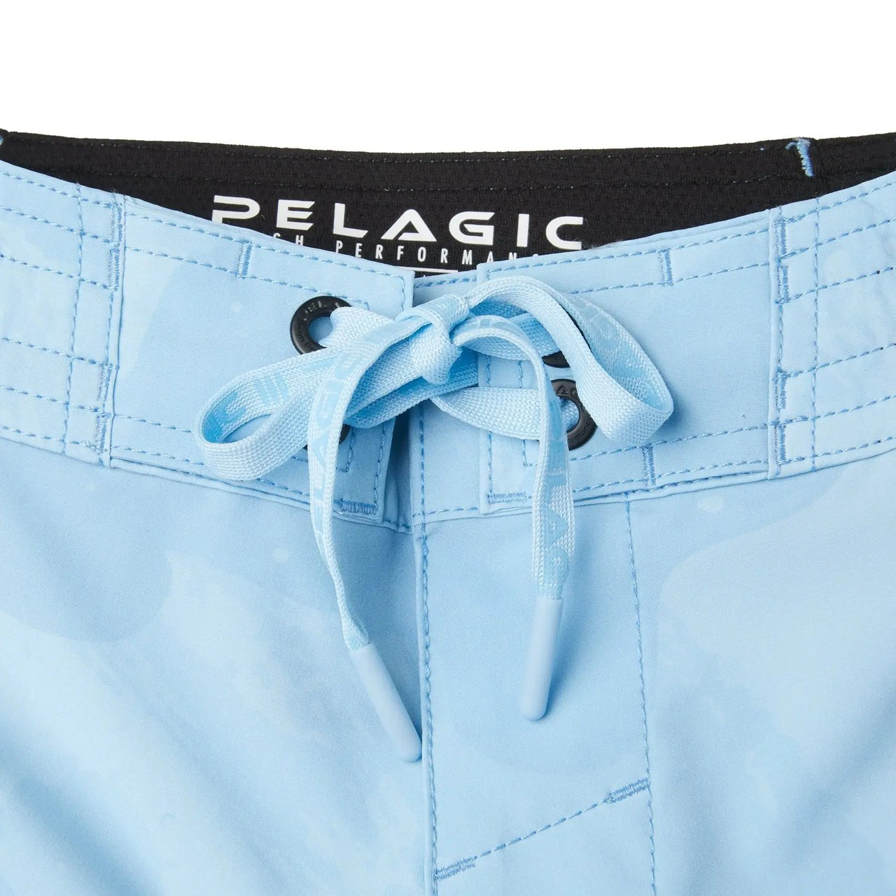 4001251001 Pelagic Kids Strike Brush Camo Boardshorts - Light Blue