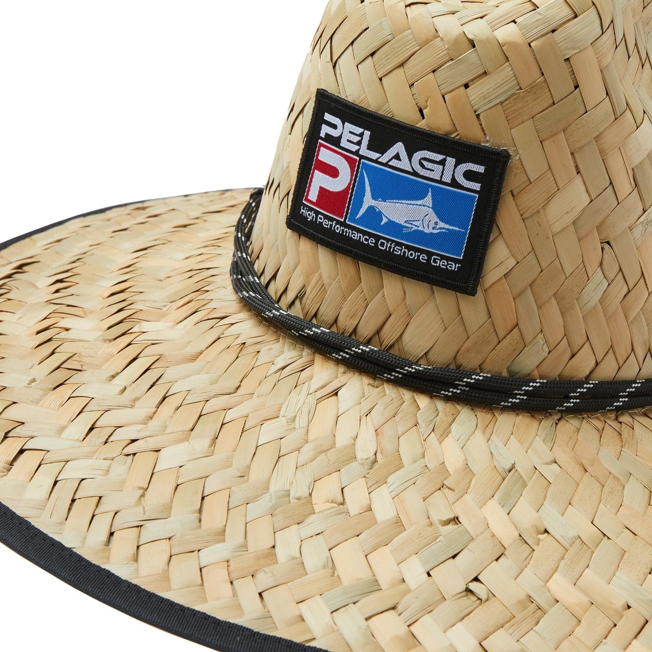 1205261002KHAOS Pelagic Baja Straw Hat - Deluxe - Khaki