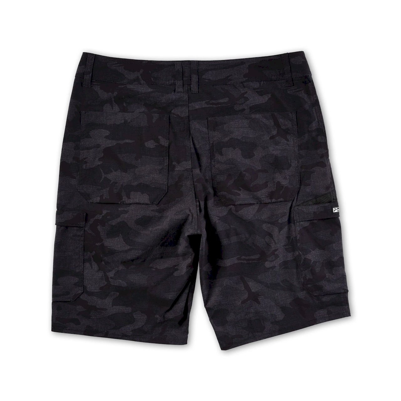 1001213000 Pelagic Madeira Cargo Fishing Hybrid Shorts Fish Camo Black - 32