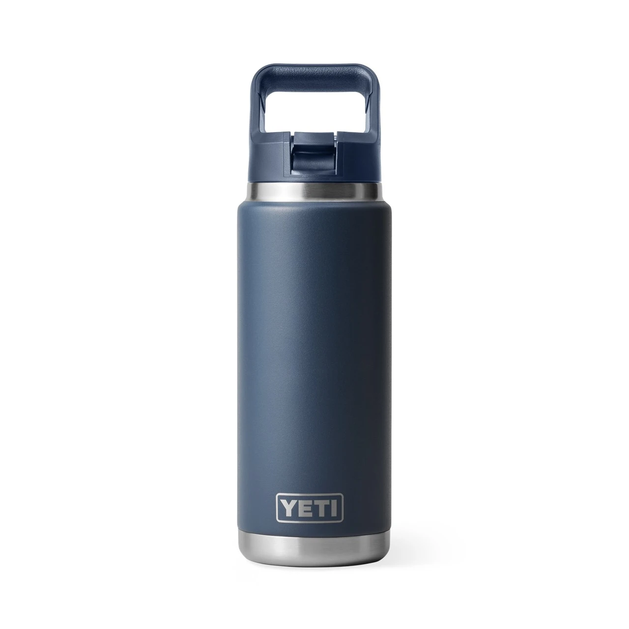 21071504496 Yeti 26oz Water Bottle with Color-Matched Straw Cap Navy
