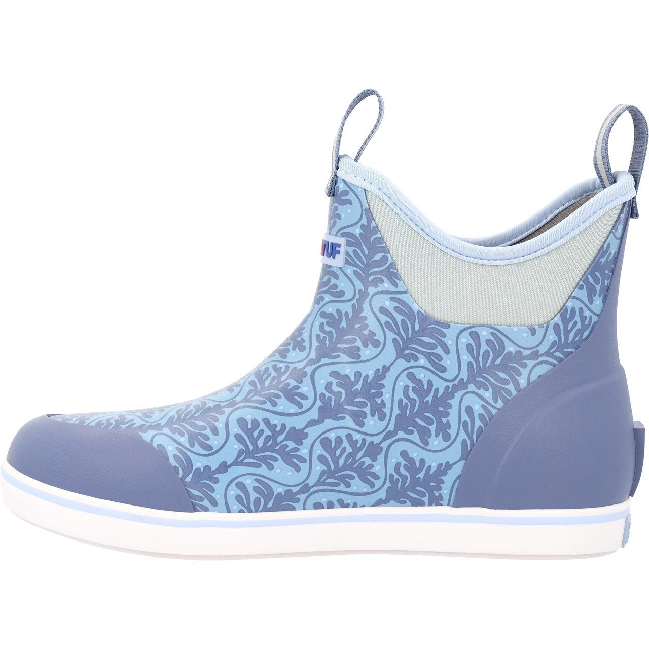XTRATUF Women's Salmon Sisters 6 Inch Ankle Deck Boots - Dust Blue/Kelp