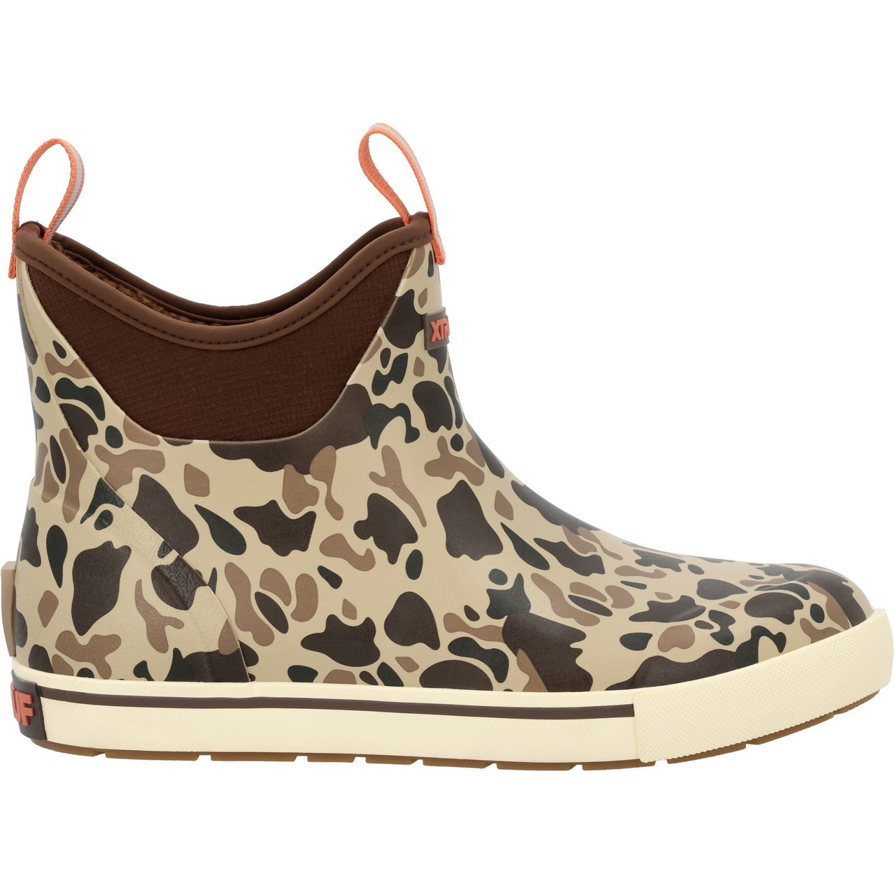 XTRATUF Camp Fleece Lined 6 Inch Ankle Deck Boot - Duck Camo