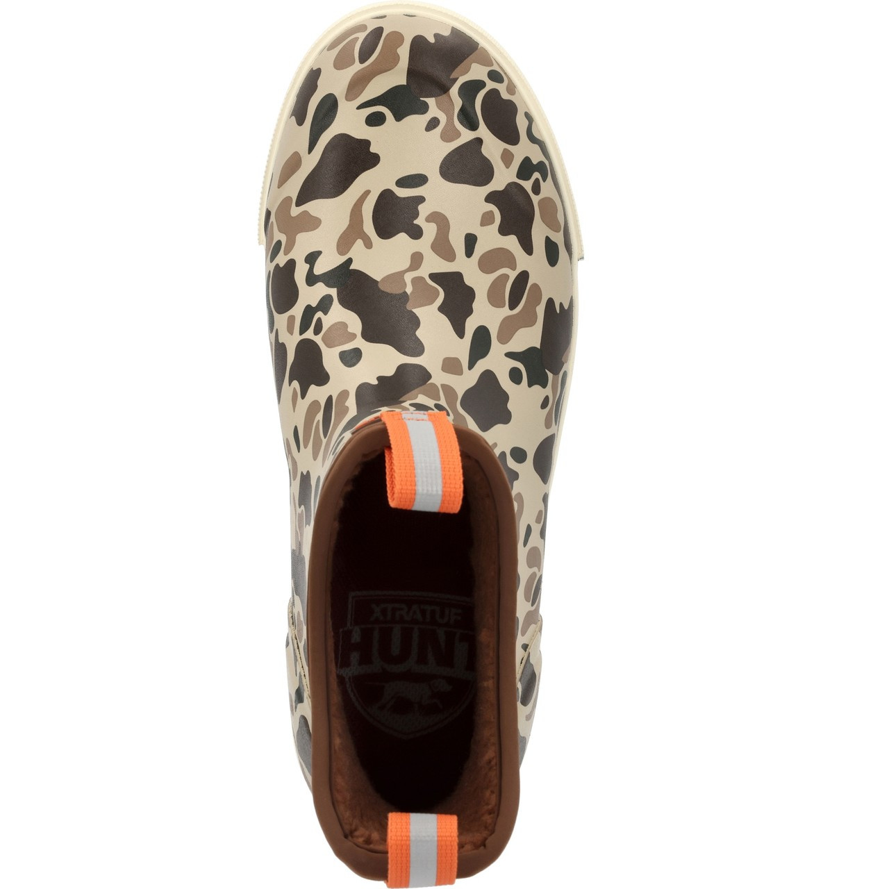 XTRATUF Camp Fleece Lined 6 Inch Ankle Deck Boot - Duck Camo