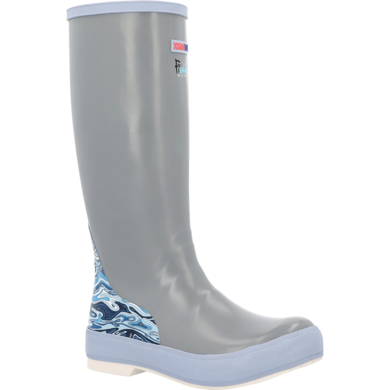 XWL100F XTRATUF Women's Fishe Wear 15" Legacy Boot - Legacy Grey/Fishe Waters