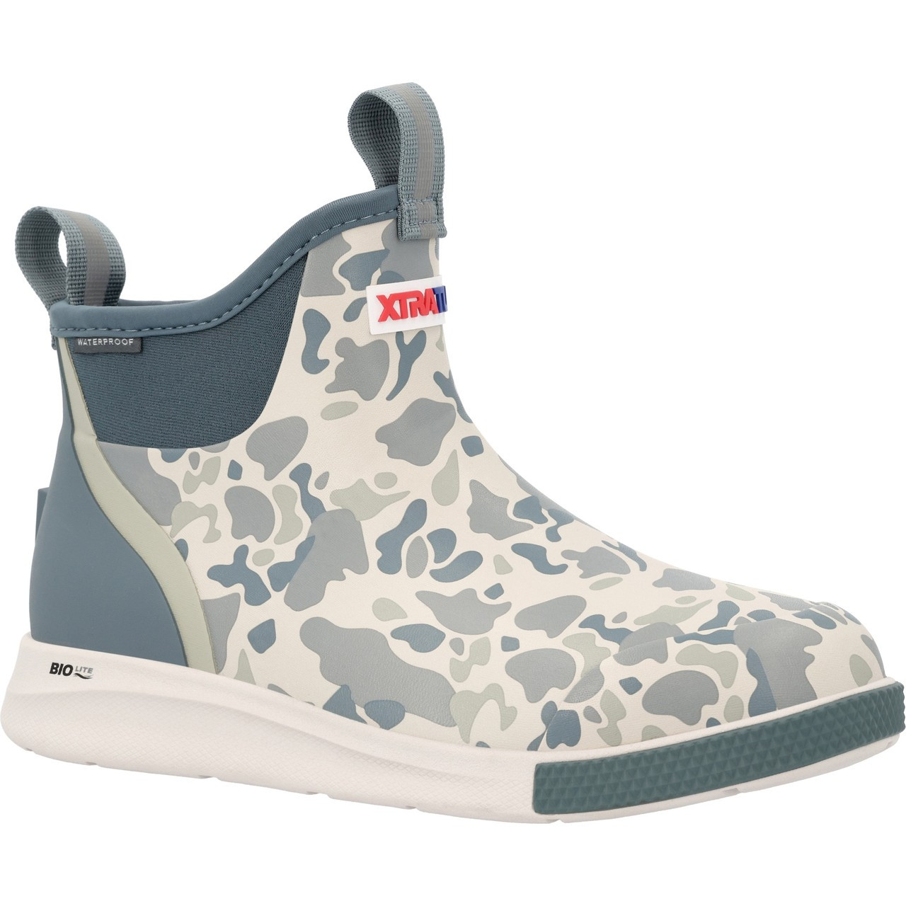 XADSMDC2 6 Inch Ankle Deck Boots Sport - Stormy Duck Camo