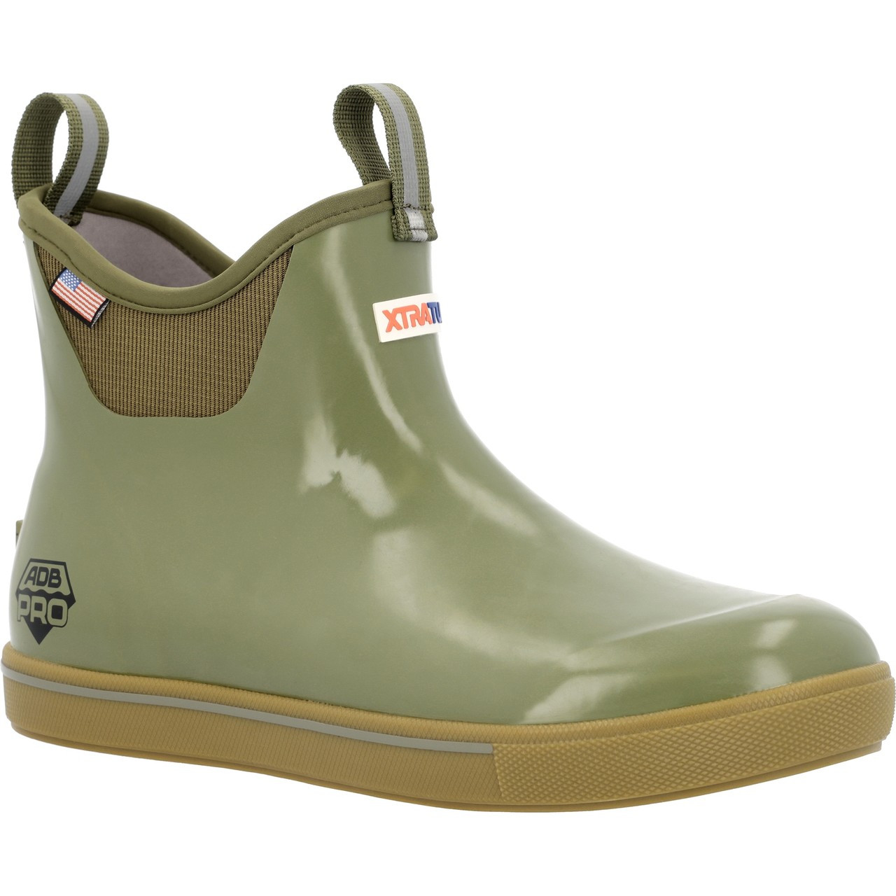 XMADP300 XTRATUF 6 Inch Ankle Deck Boot Pro - Moss