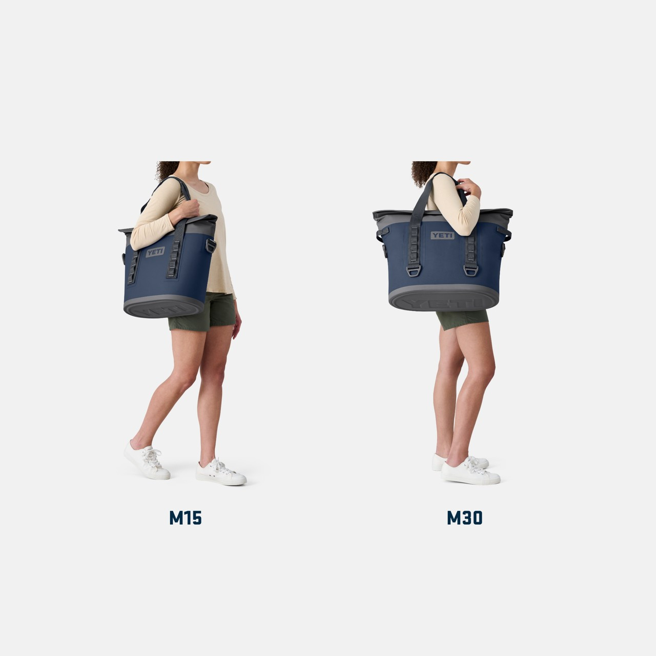 18060131942 Yeti Hopper M30 Tote Soft Cooler Classic Navy