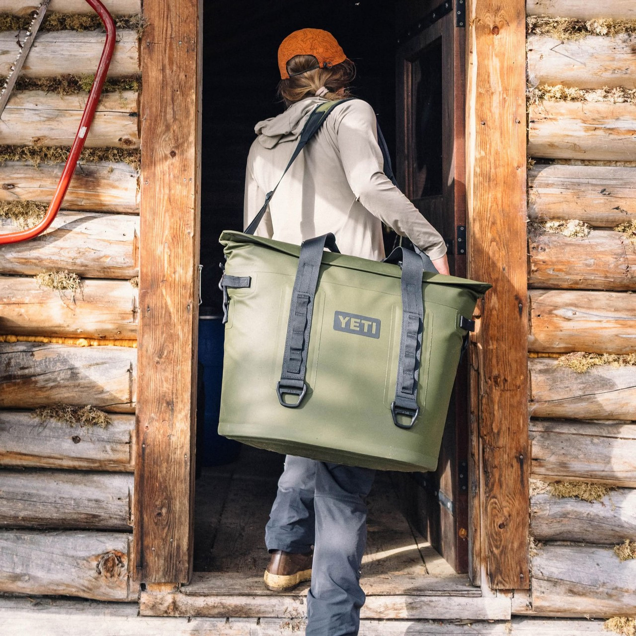 18060131305 Yeti Hopper M30 Tote Soft Cooler Olive/Black