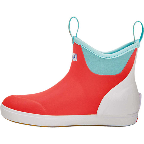 Xtratuf XWAB7EC Womens Eco 6in Ankle Deck Boot Coral - Side